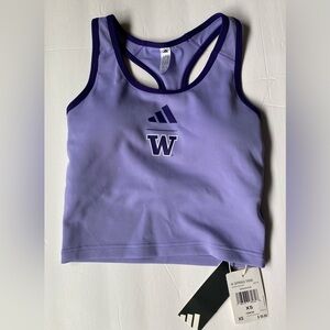 Adidas Washington Huskies Womens Spring Tank New Size XS